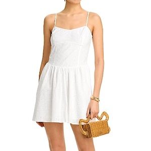 NWT WAYF Rivi Eyelet Dress